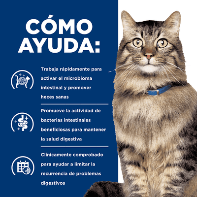 Hills Comida para Gato Prescription Diet Gastro Biome Pollo x 4 lbs