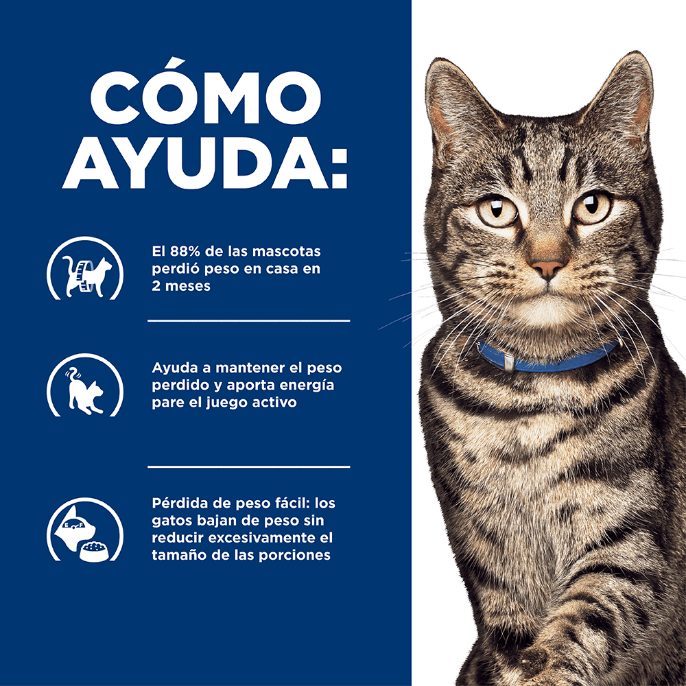 Hills Comida para Gato Prescription Diet Metabolic Pollo x 4 lbs