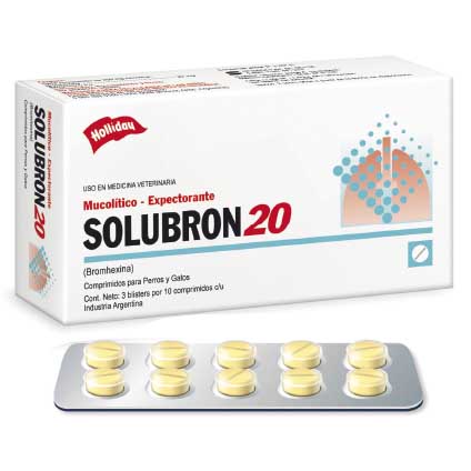 Solubron 20 x 10 tabletas