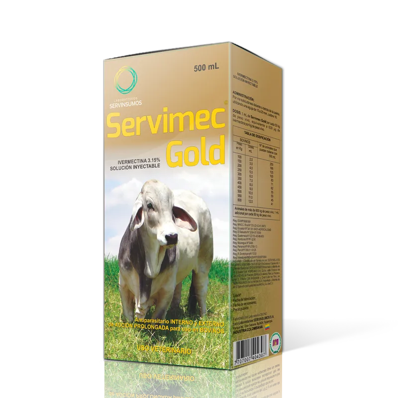 Servimec gold (Ivermectina 3.15%)