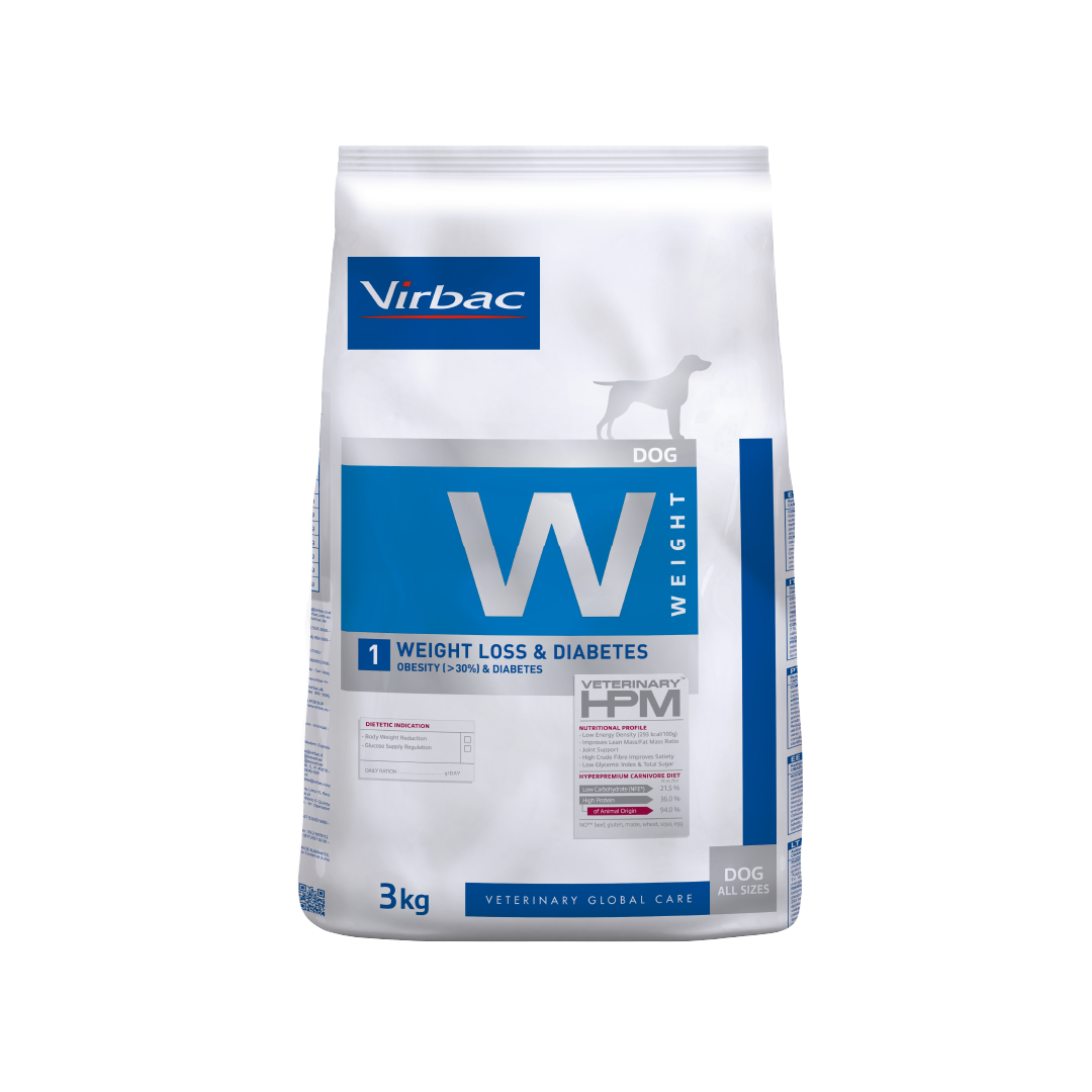 Virbac Vet Dog Weight Loss & Diabetes x 3 kg