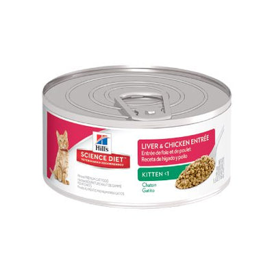 Hills Comida Húmeda Gato Kitten Liver & Chicken 5.5Onz