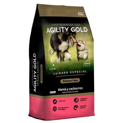 Agility Gold Comida para Cachorros Primera Fase x 8 kg