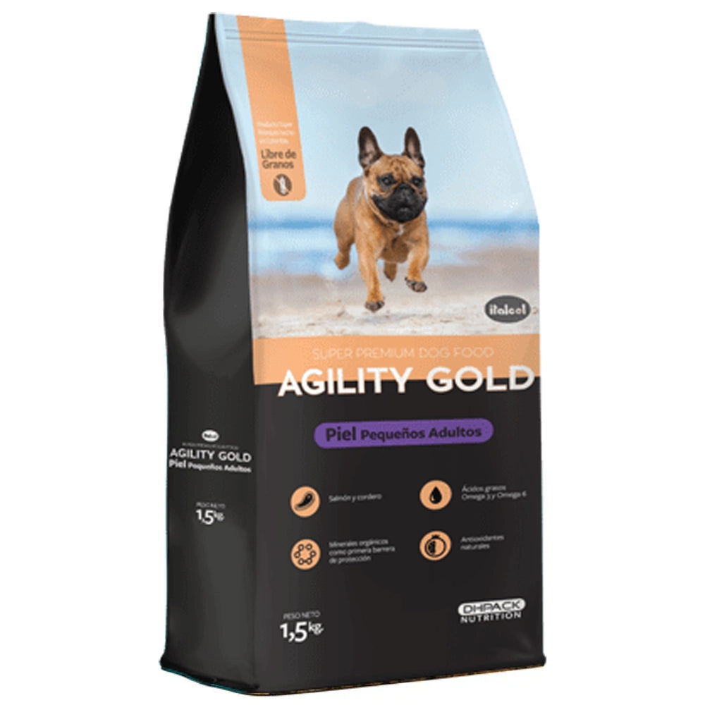 Agility Gold Comida para Perros Piel Sensible Razas Pequeñas