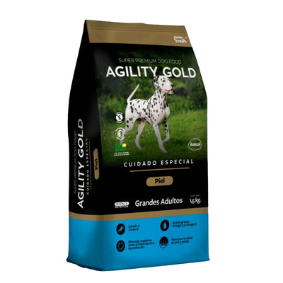 Agility Gold Comida para Perros Piel Sensible Razas Grandes