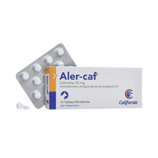 Tabletas de ALER-CAF 10 mg para perros