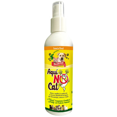 Spray Aquí NO Cat para alejar a los gatos de lugares no deseados.