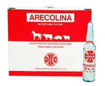 Arecolina 5 mL x 6 Amp - Solución inyectable para uso médico