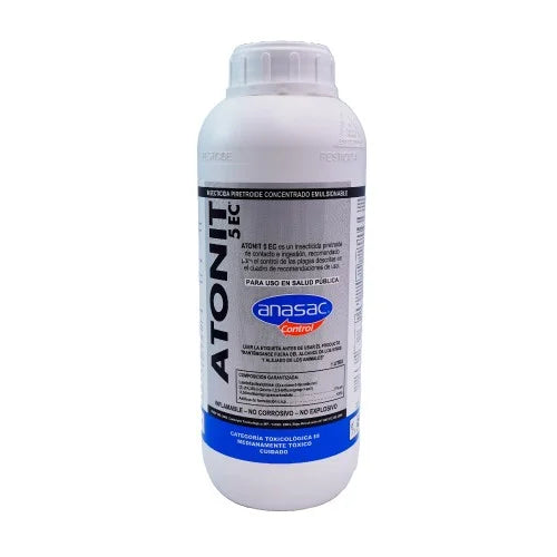Atonic 5 EC X LT: Insecticida Piretroide de Cuarta Generación para Control de Plagas