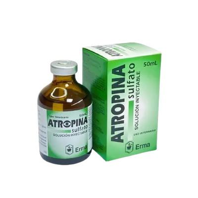 Atropina Sulfato: Anticolinérgico Veterinario para Preanestesia y Antídoto | Virbac