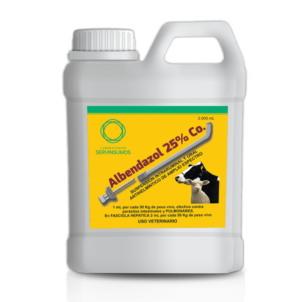 Albendazol 25% co