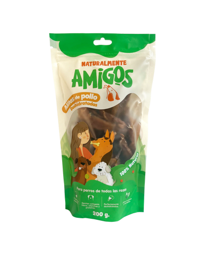 Alitas de Pollo Deshidratados Amigos