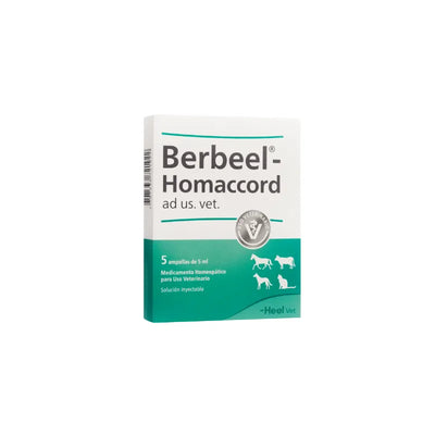 Berbeel Homaccord ad us. vet. Inyectable x ampolla
