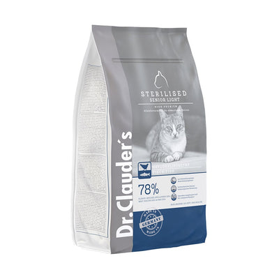 Concentrado Dr Clauder's Cat Senior Light para gatos mayores y con sobrepeso