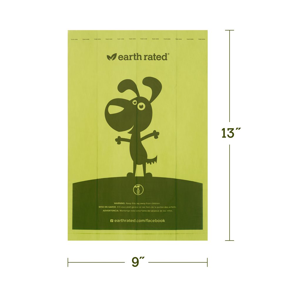 Bolsas Biodegradables Earth Rated x 120