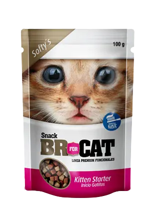 BR Snack Softy Kitten Starter x 100: Suplemento Alimenticio para Gatitos