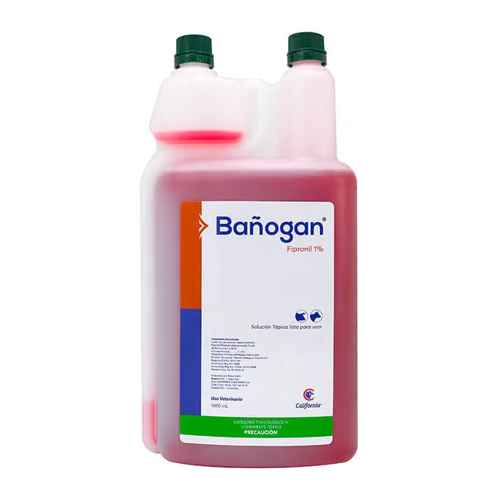 Banogan 1% Solución Tópica para Bovinos 1000 ml