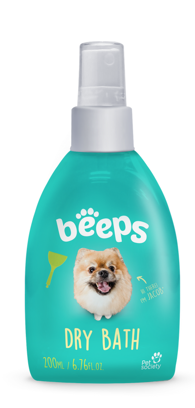 Baño Seco Para Mascotas Beeps x 200 ml