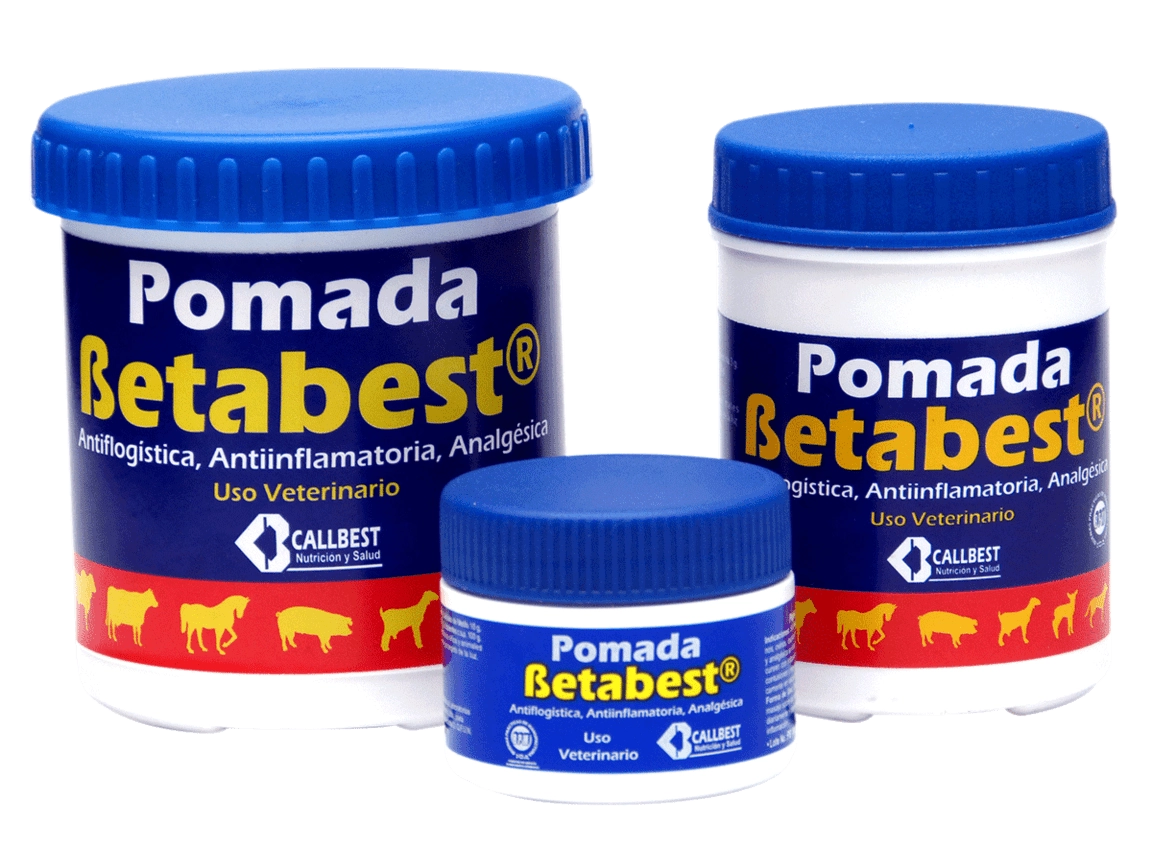 Pomada Betabest para Inflamación y Dolor en Animales
