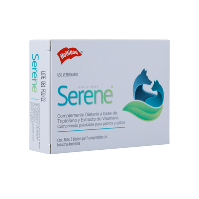 Biomodulador Serene para Perros y Gatos  x 21 comprimidos