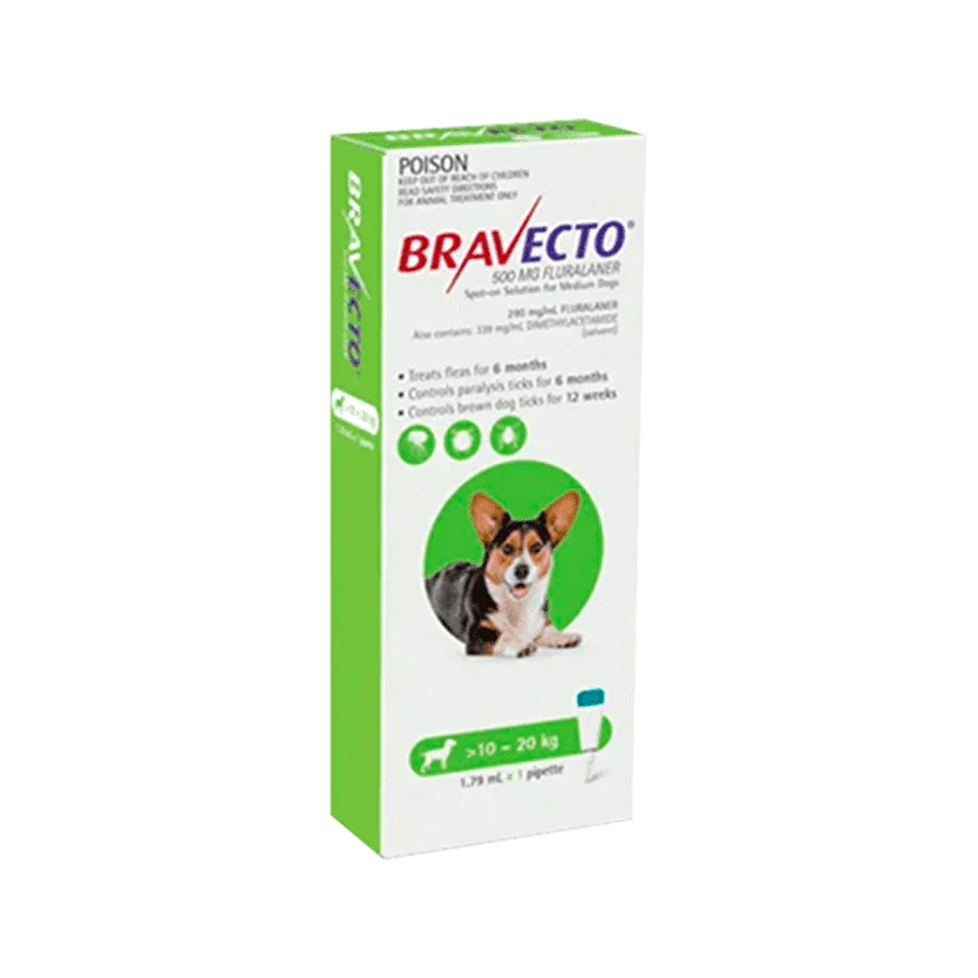 Bravecto Antipulgas para Perros 10 – 20 Kg