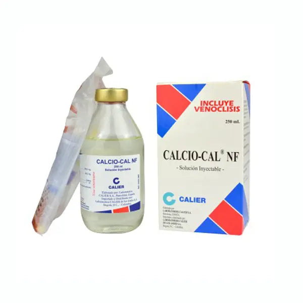 Calcio Cal x 250 cc: Tratamiento para Deficiencias en Ganadería