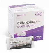 Cefalexina 500 mg x 10 tabletas Over