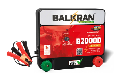 Impulsor de cerca eléctrica BALKRAN B2000D Mixta