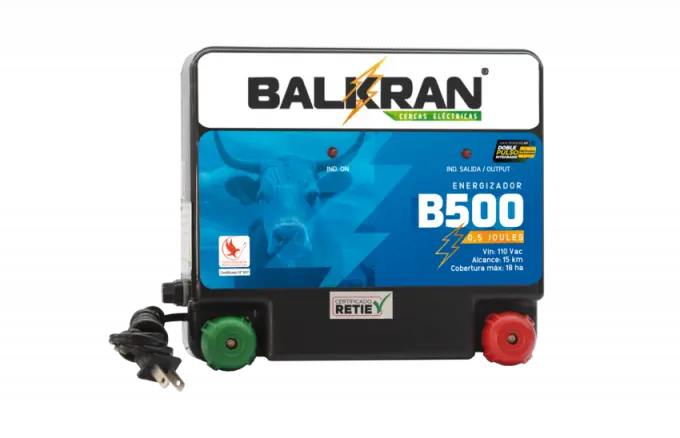 Impulsor de cerca eléctrica BALKRAN B500