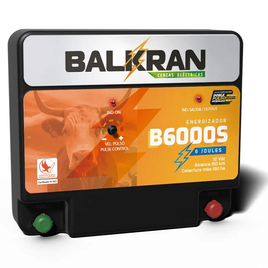 Impulsor de cerca eléctrica BALKRAN B6000