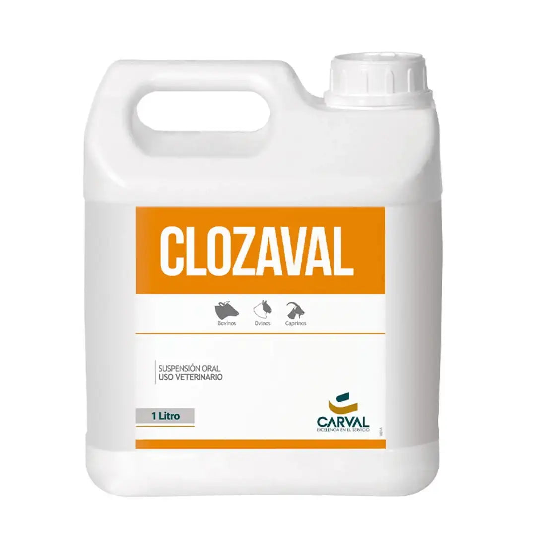 CLOZAVAL Suspensión: Endoparasiticida para Bovinos, Ovinos y Caprinos