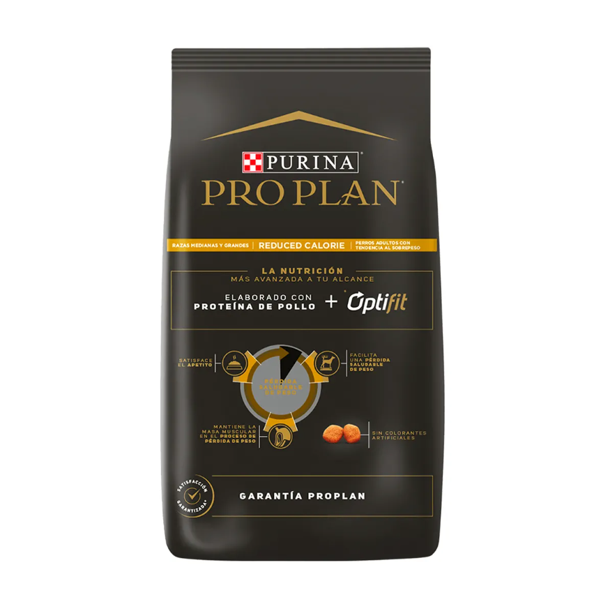 Purina® Pro Plan® Comida para Perros Adultos Calorias Reducidas Razas Medianas y Grandes