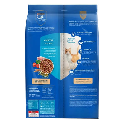Purina® Cat Chow® Comida para Gatos Adulto Pescado