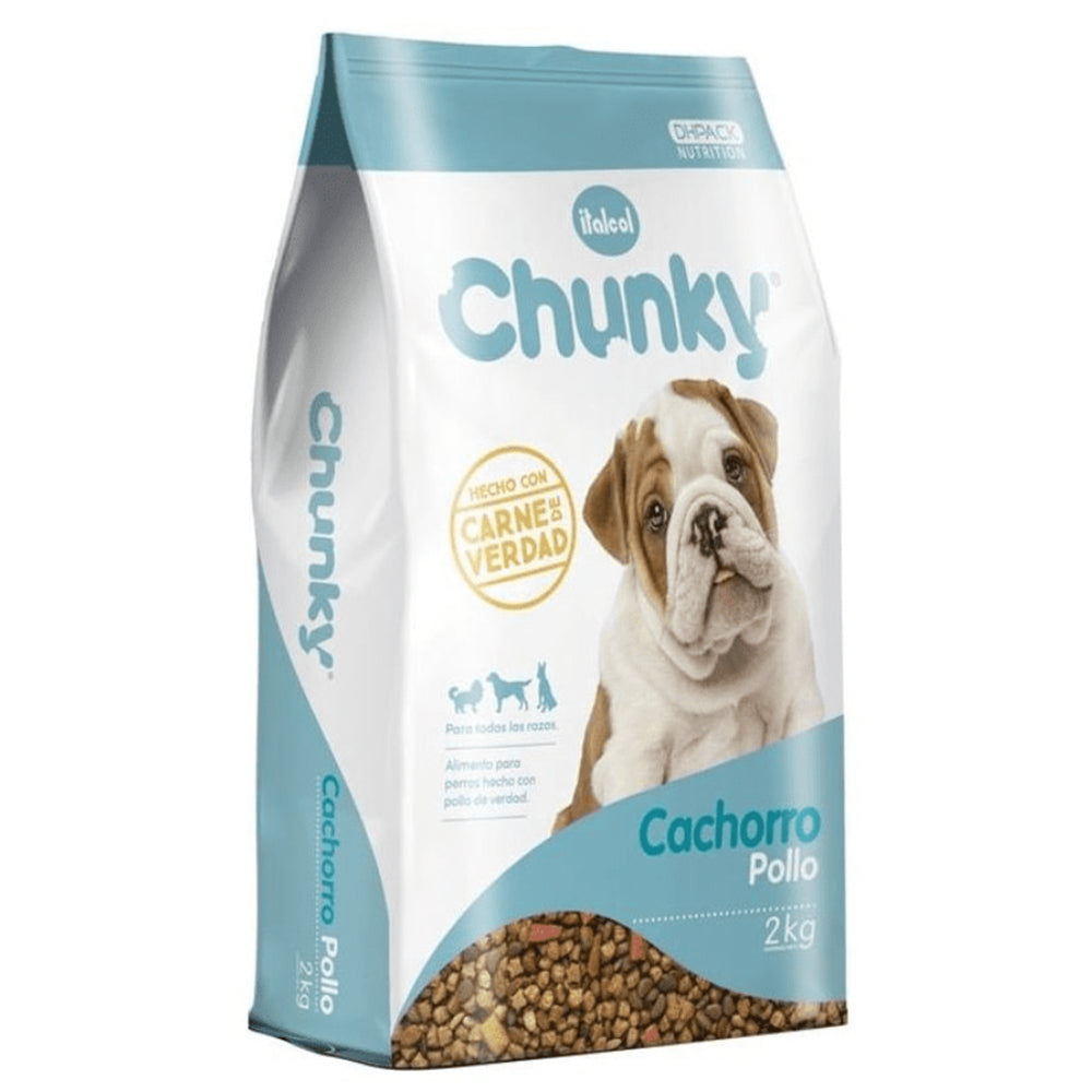 Chunky Comida para Perro Cachorro Sabor  a Pollo