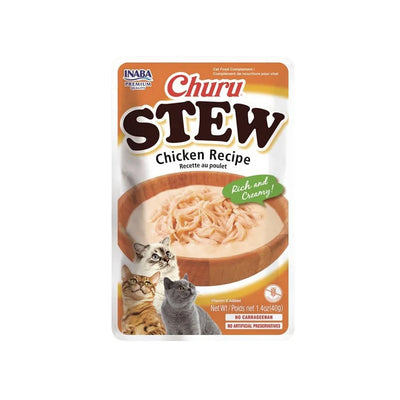 Pouch Churu Stew Chiken Recipe X40Grs