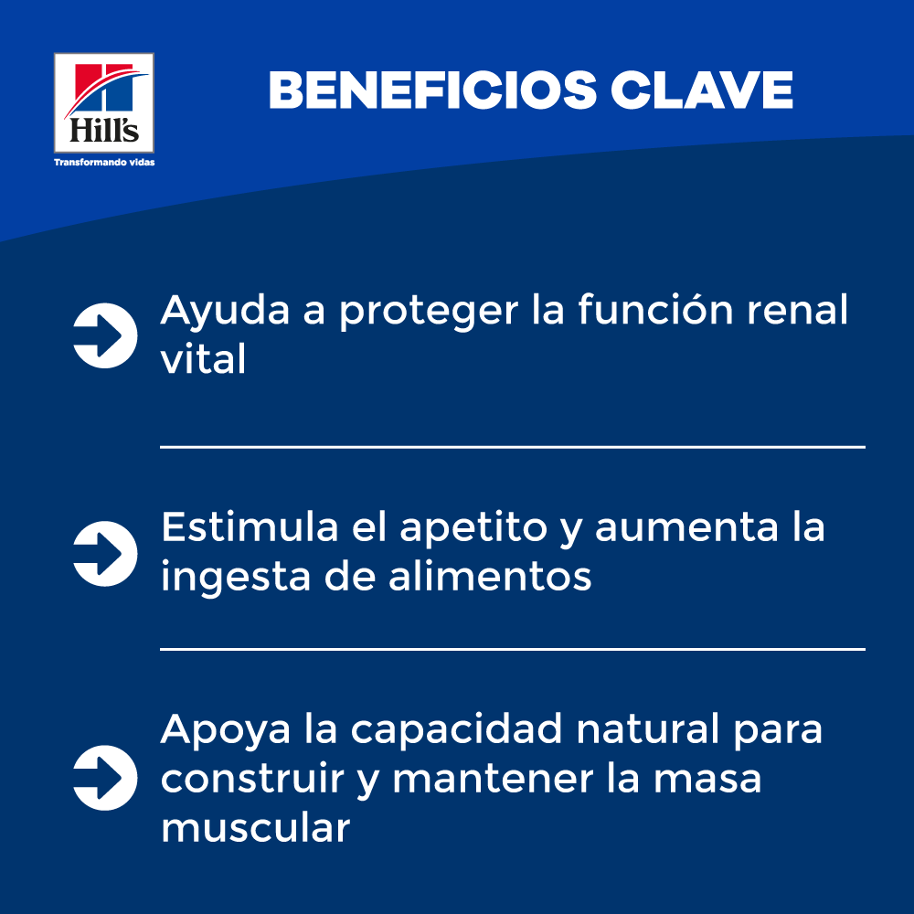 Hills Comida Húmeda para Perro Prescription Cuidado Renal k/d 13 Onz