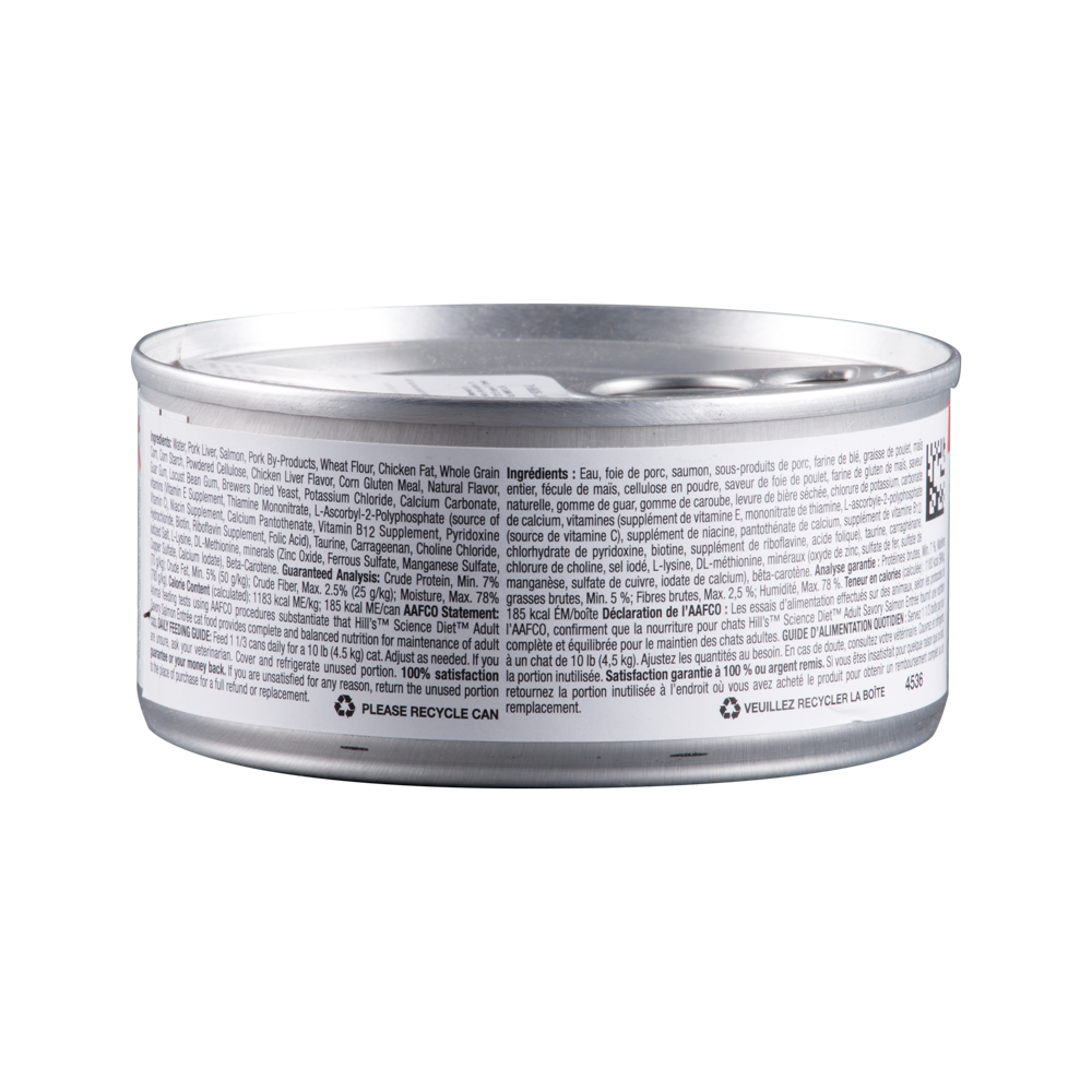 Hills Comida Húmeda Para Gato Salmon 5,5 Onz
