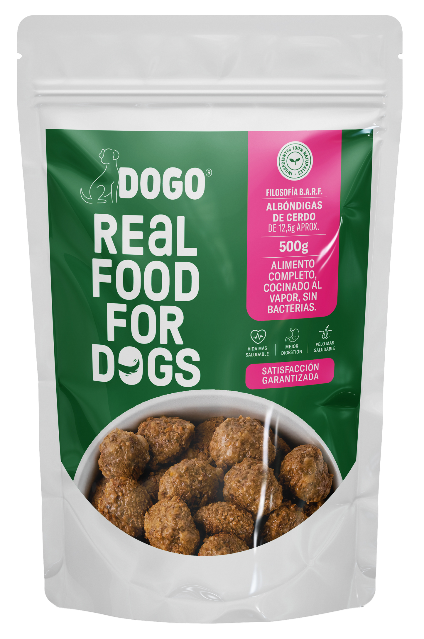 Dogo Comida Húmeda para Perro Cerdo