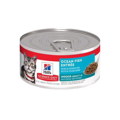 Hills Comida Húmeda para Gato Adulto Indoor sabores de mar 5,5Onz