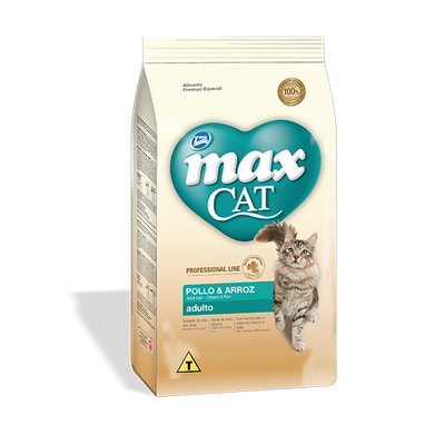Max Comida para Gato Professional Line Adulto Pollo y Arroz