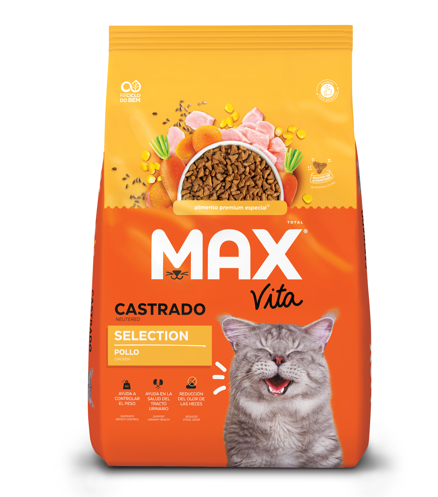 Max Comida para Gato Vita Adulto Castrado Selection Pollo