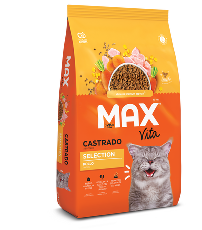 Max Comida para Gato Vita Adulto Castrado Selection Pollo