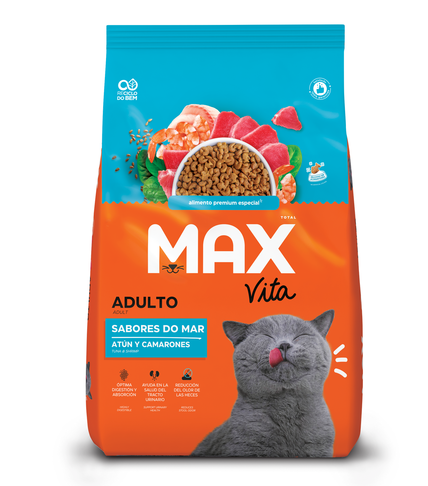 Max Comida para Gato Vita Adulto Sabores de mar