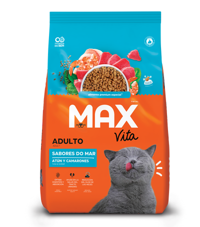Max Comida para Gato Vita Adulto Sabores de mar