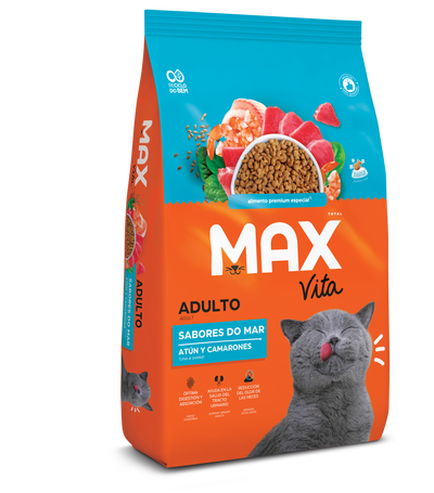 Max Comida para Gato Vita Adulto Sabores de mar