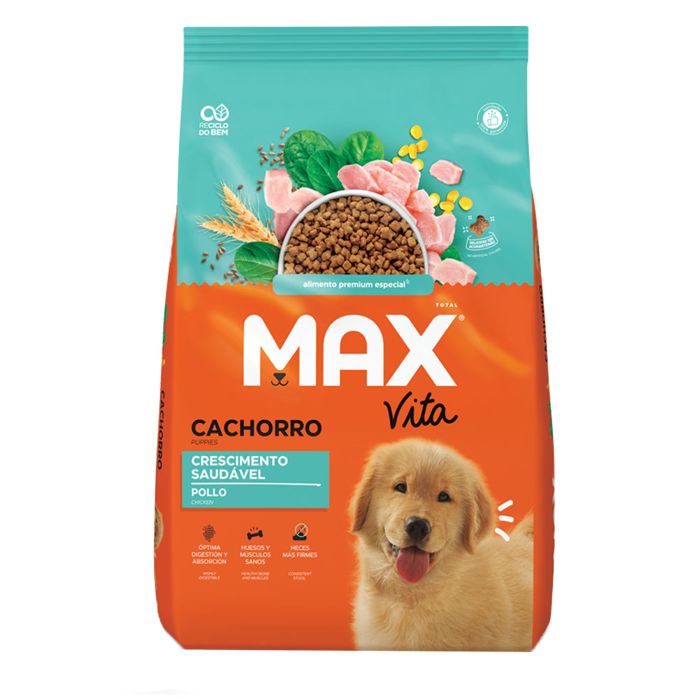 Max Comida Para Perro Vita Cachorro Pollo