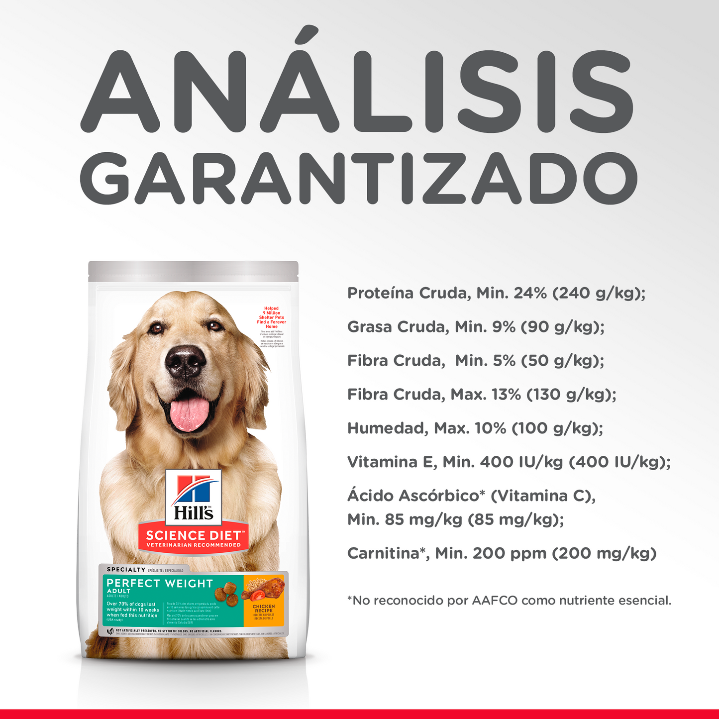 Hills Comida Para Perro Adulto Peso Perfecto Pollo