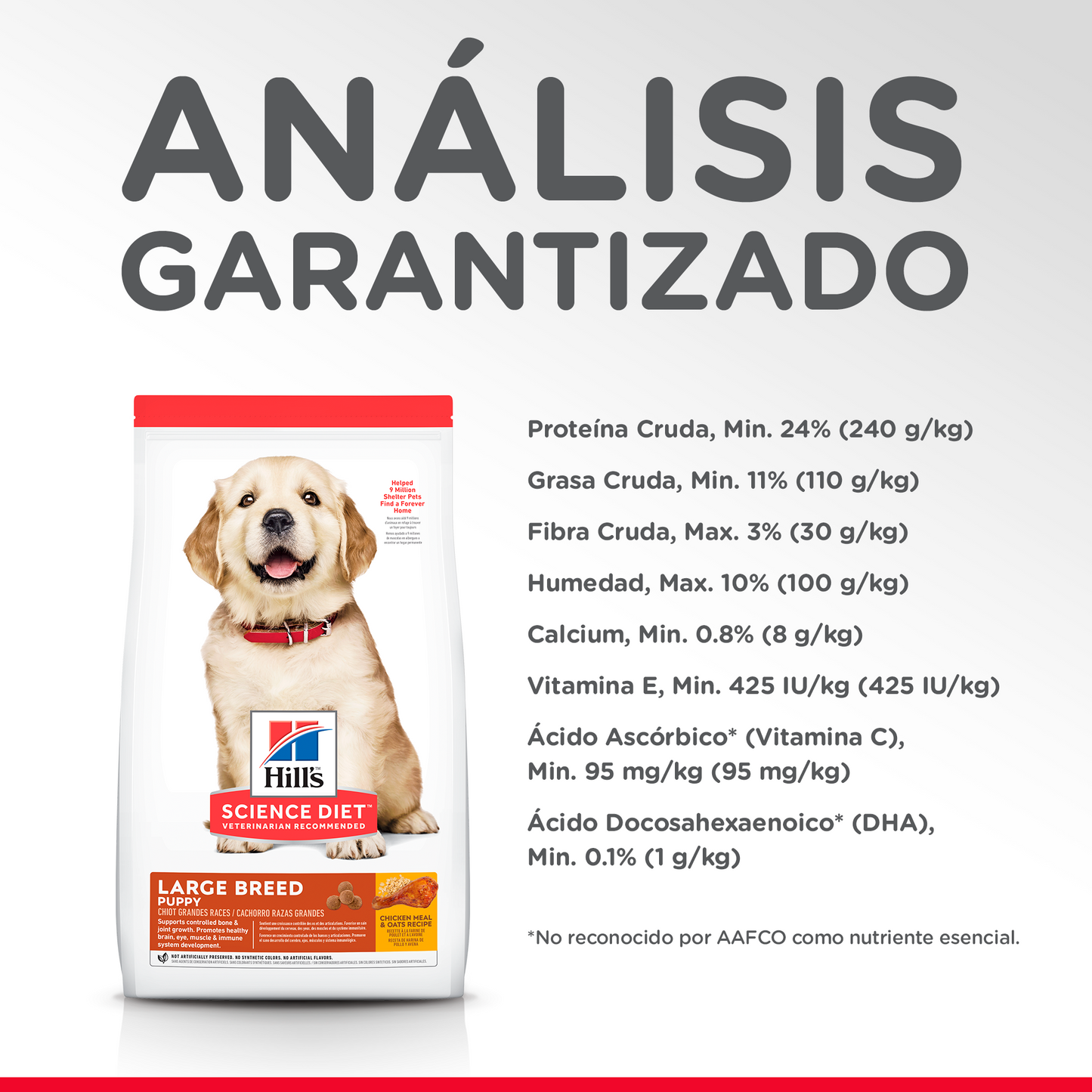 Hills Comida Para Perro LB Cachorro Razas Grandes Pollo