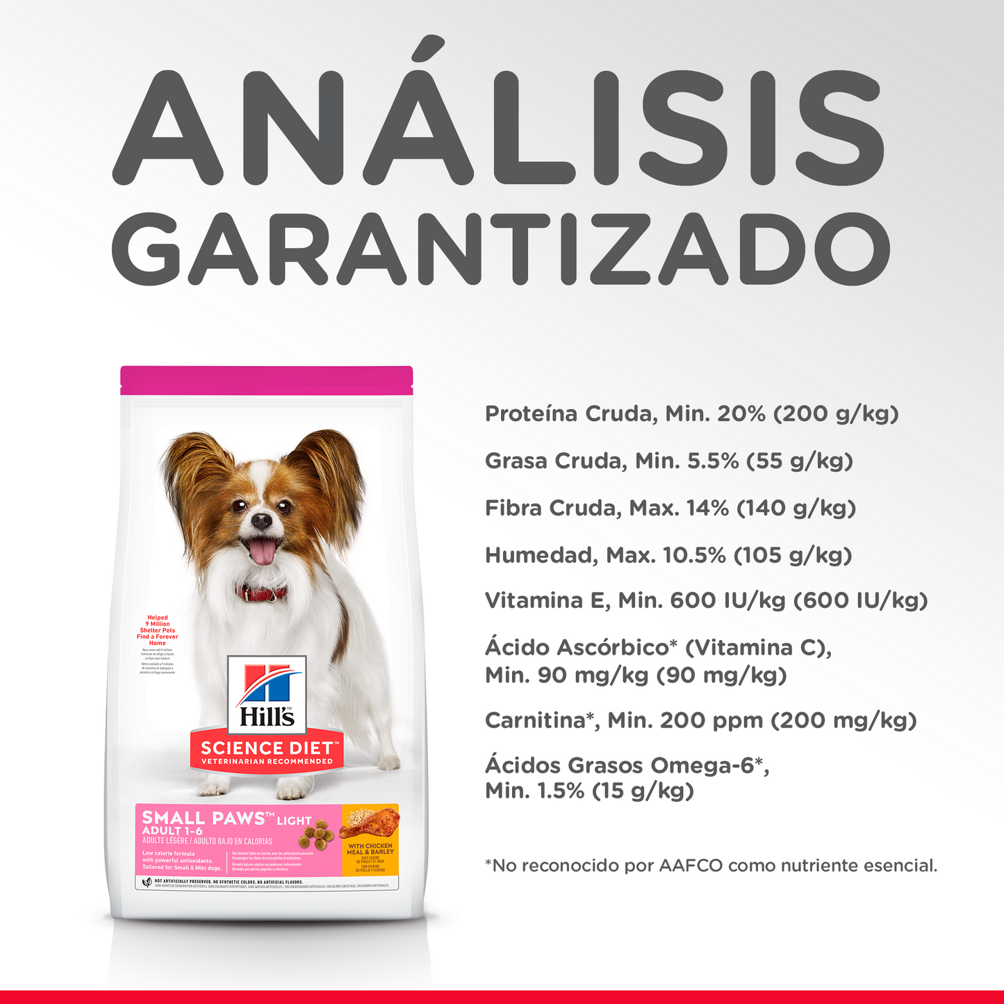 Hills Comida Para Perro Small Paws Adulto Light Razas Mini Pollo