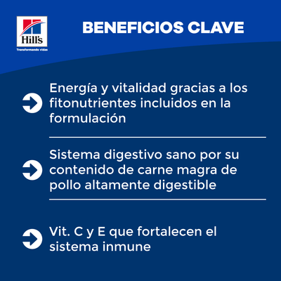 Hills Comida para Perro Senior Vitality Adulto 7+ x  12,5 Lbs